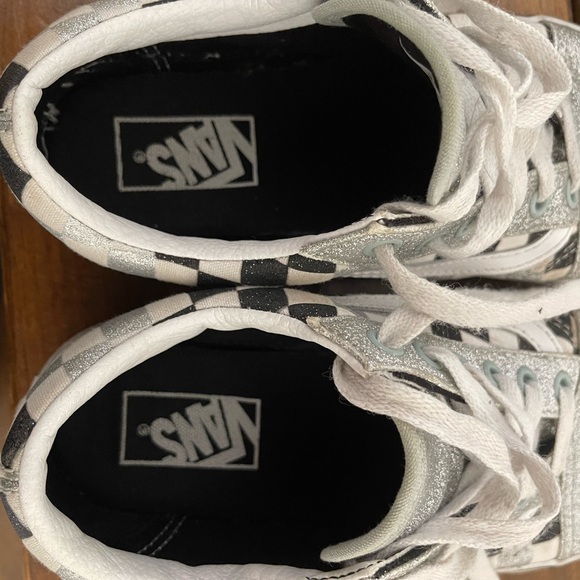 VANS Old Skool Glitter Checkerboard Skate Unisex Shoes Size US M= 6  US W= 7.5 - Picture 8 of 8